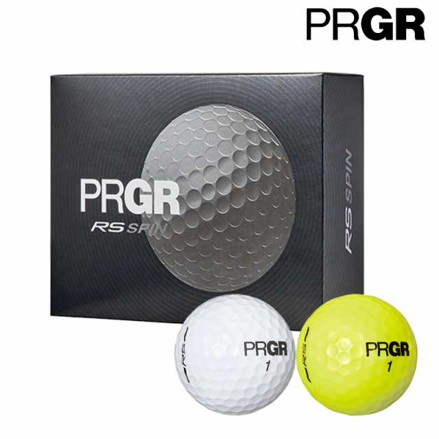 2024 PRGR プロギア RS SPIN アールエス スピン ゴルフボール 1ダース(12個入り) 日本正規品の通販は