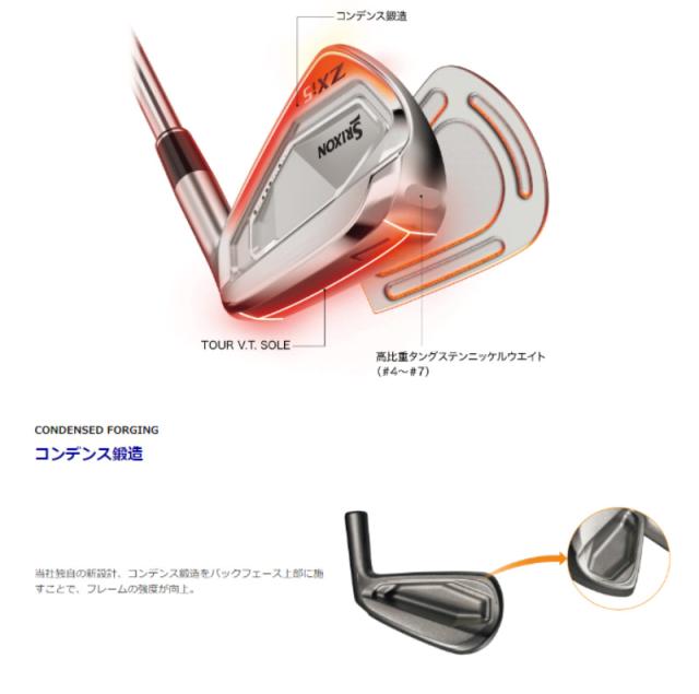 2024 スリクソン ZXi5 アイアン 6本セット(#5-PW) N.S.PRO 950GH neo