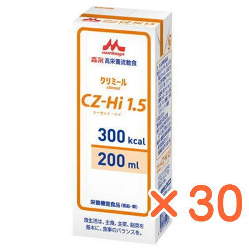 CZ-Hi1.5  紙風呂敷き包み 300Kcal 200竓×30  シーゼットハイ1.5 クリニコ【栄養分】