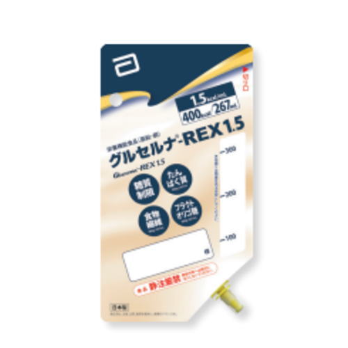 グルセルナ REX 1.5  パウチ 400kcal 267mL×24 アボット【栄養】