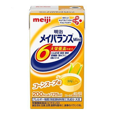 明治　メイバランスMini コーンスープ味　48本 メイバランスMini コーンスープ味 125ml×24個×2ケース 48本 明治
