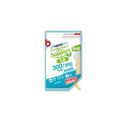 ネスレ　アイソカルサポート　1.0　バッグ　300kcal　300ml×18　【栄養】