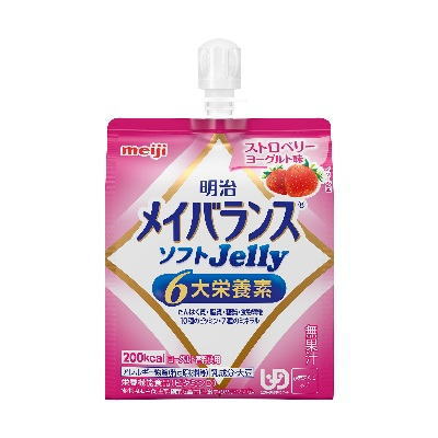 メイバランスソフトゼリー Jelly ストロベリーヨーグルト 125mL×36個 明治 【栄養】