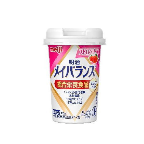 明治メイバランスミニ ストロベリー味 24本×3ケース 明治メイバランス
