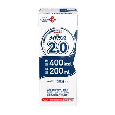メイバランス 2.0 バニラ風味 200ml×24 紙パック 明治 【栄養】