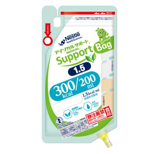 アイソカルサポート 1.5 Bag  300kcal   200ml x 18 ネスレ【栄養】