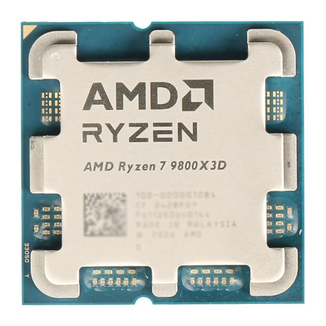 AMD CPU Ryzen7 9800X3D AM5 8コア 16スレッド 4.7GHz TDP 120W Radeon Graphics エーエムディー CPU 企業向けバルク品 1年保証 宅配便送料無料