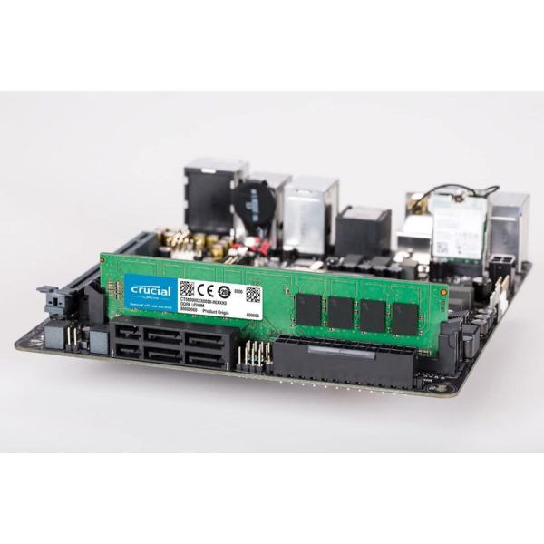 デスクトップPC用メモリ Crucial 32GB(16GBx2枚)DDR4-3200 UDIMM CT16G4DFRA32A 海外パッケージ 永久保証 ネコポス送料無料の通販は