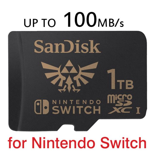 マイクロsdカード microSDXC 1TB for Nintendo Switch SanDisk UHS-I U3 R:100MB/s W:90MB/s SDSQXAO-1T00-GN3ZN ゆうパケット送料無料