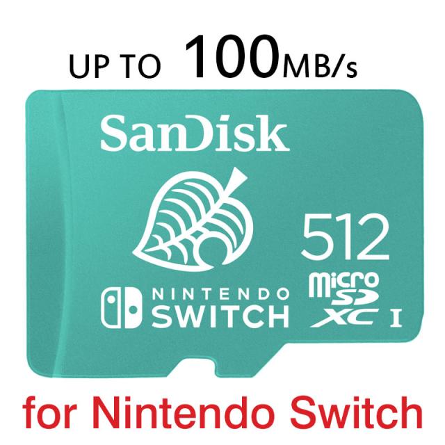 マイクロsdカード microSDXC 512GB for Nintendo Switch SanDisk UHS-I U3 R:100MB/s W:90MB/s SDSQXAO-512G-GN3ZN 並行輸入品 ゆうパケット送料無料