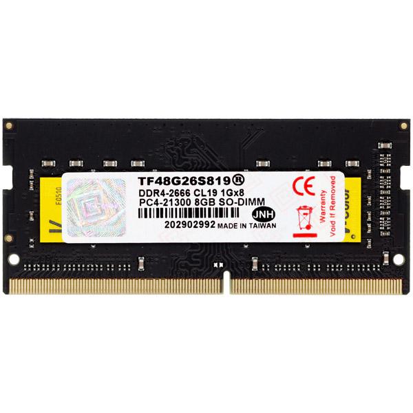 ノートPC用メモリ DDR4-2666 PC4-21300 8GB SODIMM V-Color TF48G26S819 カラフルなチップ 永久保証 ネコポス送料無料_1