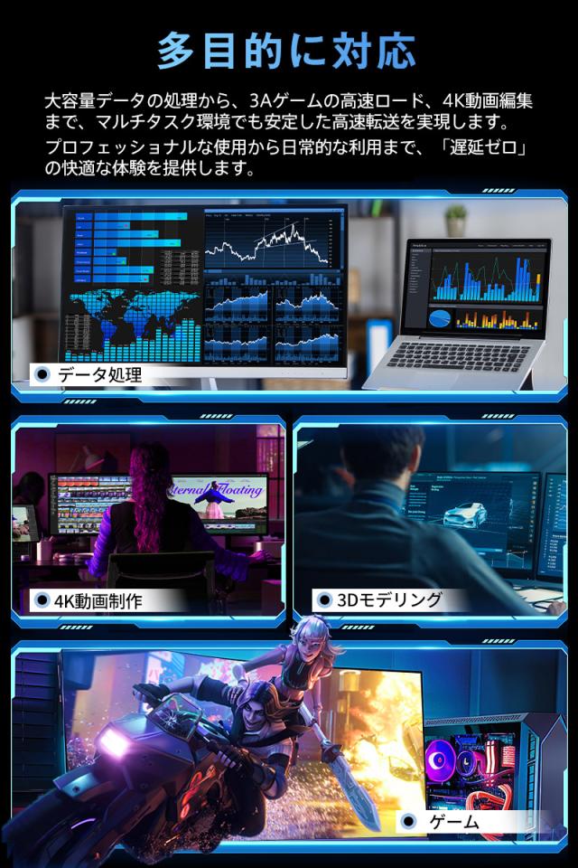 YMTC ZHITAI 4TB 内蔵SSD M.2 2280 R:7000MB/s W:6000MB/s PCIe 4.0 NVMe 2.0 PS5 Pro/PS5 Slim/PS5動作確認済み 並行輸入品 5年保証 宅配便送料無料_5