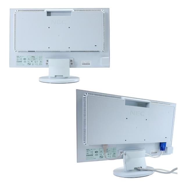 NEC 22型ワイド W-LED液晶ディスプレイ TNパネル フルHD(1920×1080) (型番：LCD-AS223WM）非光沢 ノングレア HDMI PS4 Switch対応 テレワーク に最適 【中古】【180日保証】 即日発送の通販は