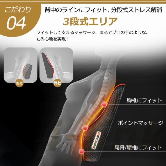マッサージ器 小型 肩こり 全身 マッサージ枕 多機能 車用 マッサージ