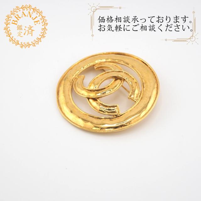 【専用】CHANEL 94P ヴィンテージ ブローチ ココマーク ゴールド CHANEL シャネル CHANEL ブローチ クロス ゴールド ファッション