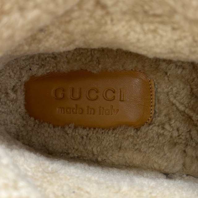 GUCCI/グッチ 521679 フラッシュトレック レースアップハイトップ GGキャンバス スエード スニーカー ブラウン メンズ ブランド