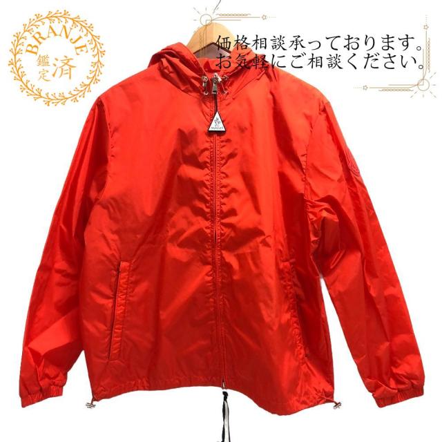 MONCLER/モンクレール アレキサンドライト ナイロン ナイロンジャケット レッド レディース ブランドの通販は