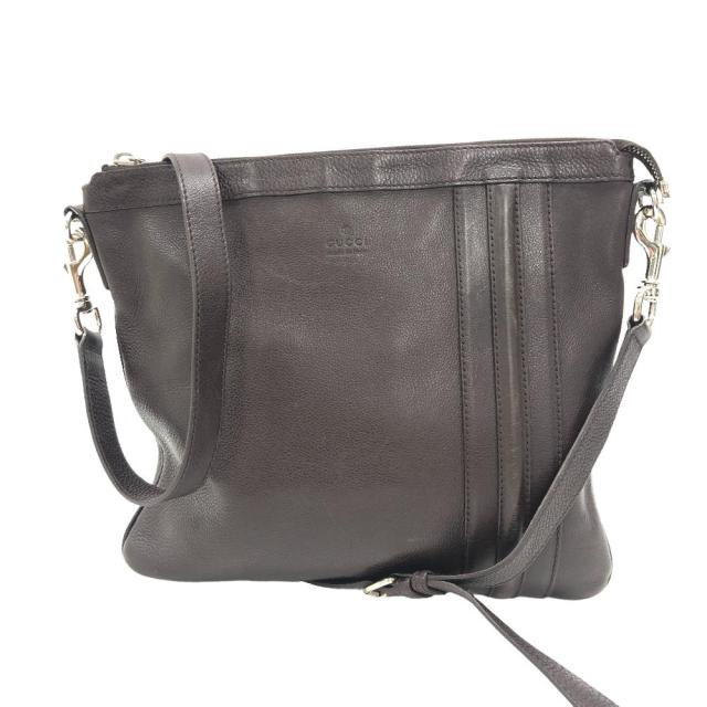 グッチ/GUCCI 233329 レザー ショルダーバッグ ブラウン GUCCI/グッチ 233329 レザー ショルダーバッグ ブラウン メンズ