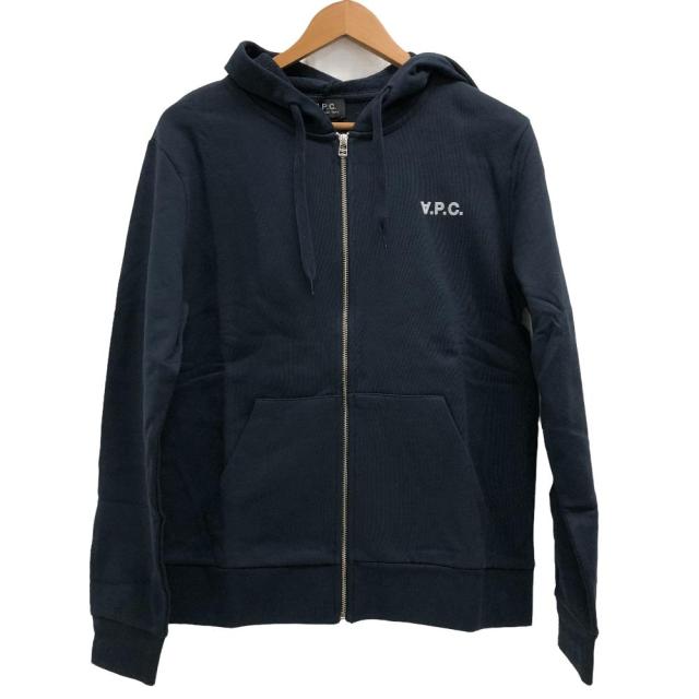 A.P.C/アーペーセー  COECQ IAK フーディー S コットン パーカー ネイビー メンズ ブランドの通販は