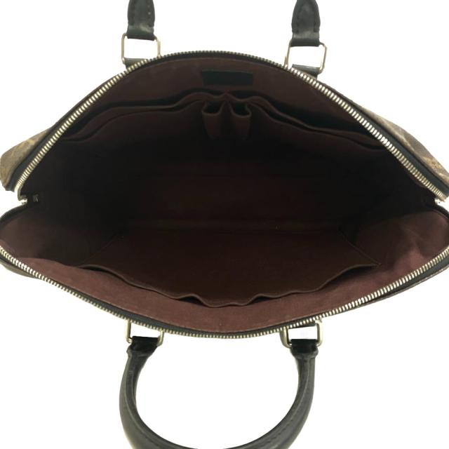 ルイヴィトン　ダークブラウン レザー ビジネスバッグ LOUIS VUITTON/ルイヴィトン ビトン M40868 ポルトドキュマン