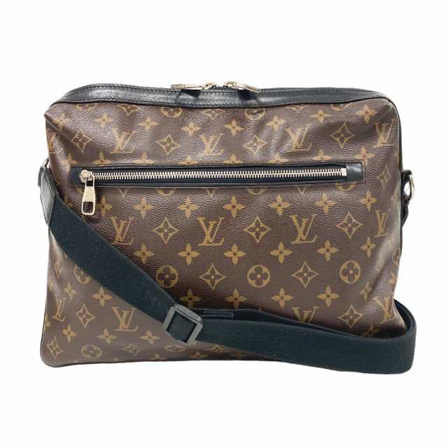 LOUIS VUITTON/ルイヴィトン ビトン M40387 トーレス モノグラムマカサー レザー ショルダーバッグ ブラウン ユニセックス ブランド