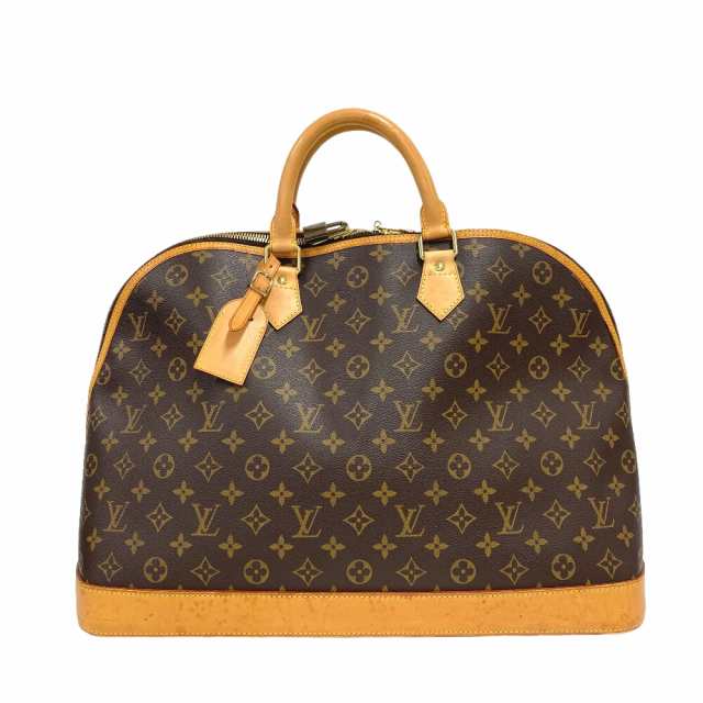 LOUIS VUITTON/ルイヴィトン ビトン M41446 アルマヴォアヤージュMM モノグラム レザー ハンドバッグ ブラウン レディース ブランド