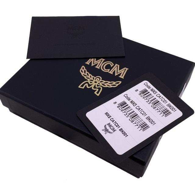 MCM/エムシーエム MXSCATC01 カードケース 札入れ レザー 二つ折り財布