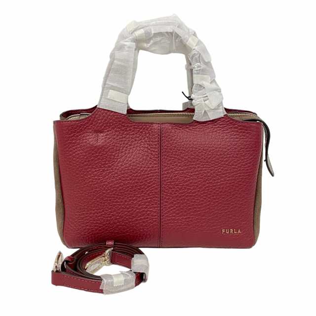 Furla/フルラ WB00613 BX1213 1599S 2WAYトートバッグ レザー ハンドバッグ レッド レディース ブランド