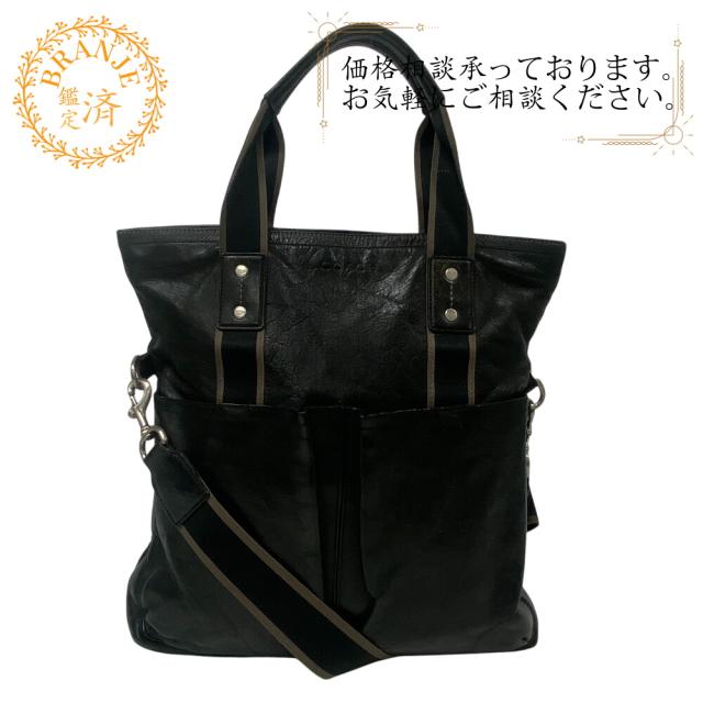 COACH/コーチ F70558 2WAY ショルダー ヘリテージ ウェブ レザー トートバッグ ブラウン メンズ ブランドの通販は