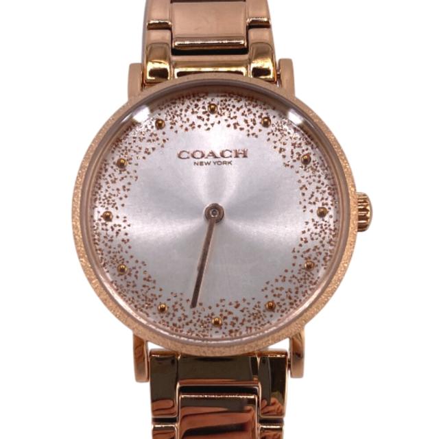 COACH/コーチ 14503639 PERRY ステンレススチール 腕時計 ピンク レディース ブランドの通販は