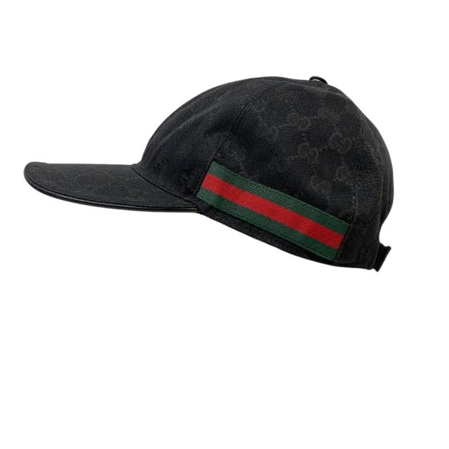GUCCI グッチ ベースボールキャップ GGキャンバス シェリー