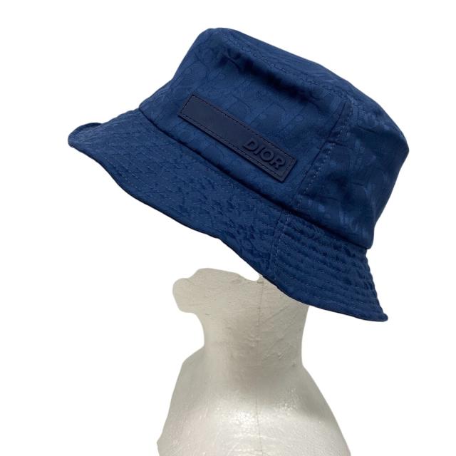 Christian Dior / ボブハット バケットハット ネイビー 58 Christian
