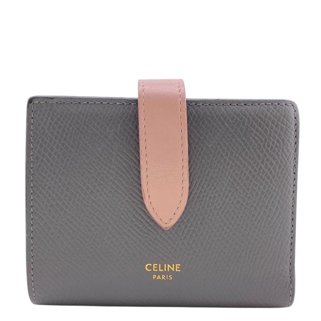 CELINE(セリーヌ) 2つ折り財布 スモール ストラップウォレット