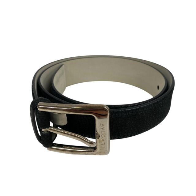 【極美品】BVLGARI ブルガリ セルペンティ ベルト レザー ブラック 極美品】BVLGARI ブルガリ セルペンティ ベルト レザー ブラック