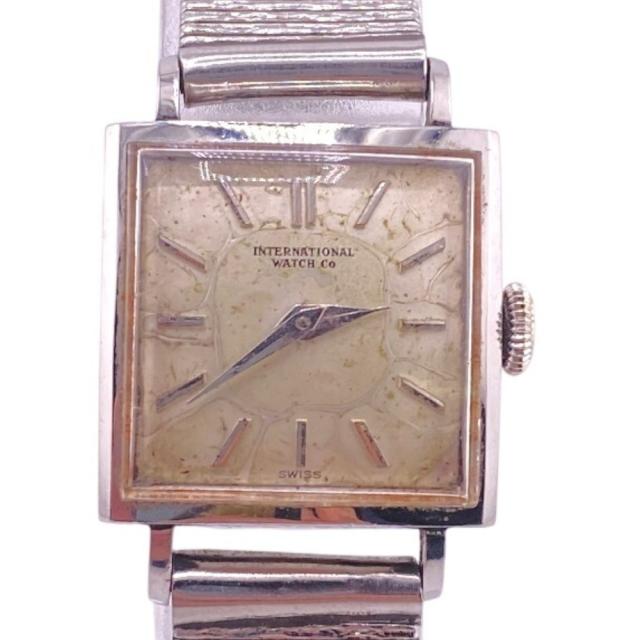 iwc アイ ダブリュー シー スクエア インターナショナル ウォッチ