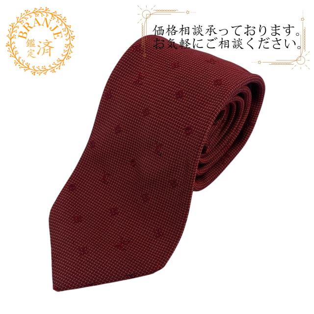 【専用】LOUIS VUITTONネクタイ ボルドー モノグラム シルク100% 専用】LOUIS VUITTONネクタイ ボルドー モノグラム シルク100