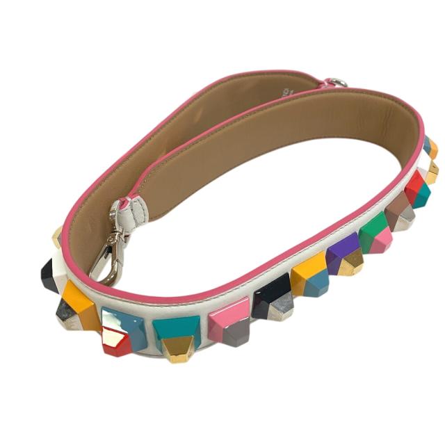 FENDI マルチカラースタッズショルダーストラップ FENDIマルチカラースタッズストラップ