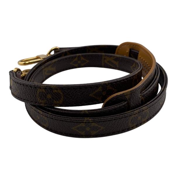 LOUIS VUITTON - ルイヴィトン LOUIS VUITTON ショルダーストラップ モノグラム J75010 ブラウン ルイ・ヴィトン LOUIS VUITTON ショルダーストラップ J75010