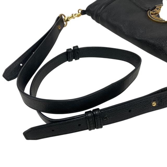 美品 Tory Burch トリーバーチ ブラック レザー バッグ Tory Burch トリーバーチ トートバッグ ショルダーバッグ 本革