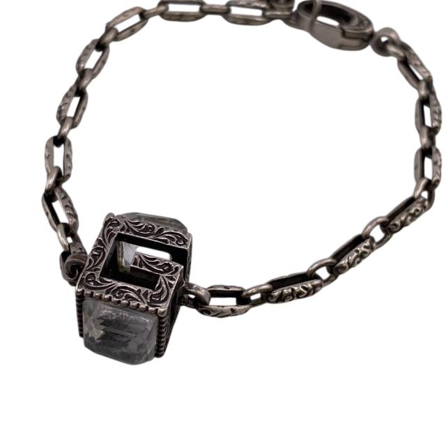 GUCCI グッチ スクエアGキューブ シルバー925 ブレスレット シルバー