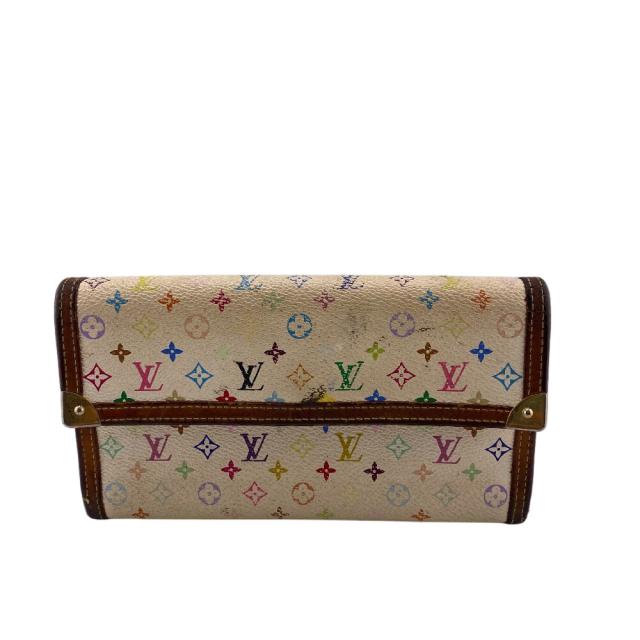 ルイヴィトン LOUIS VUITTON 三つ折り長財布 モノグラムミニ ポルト