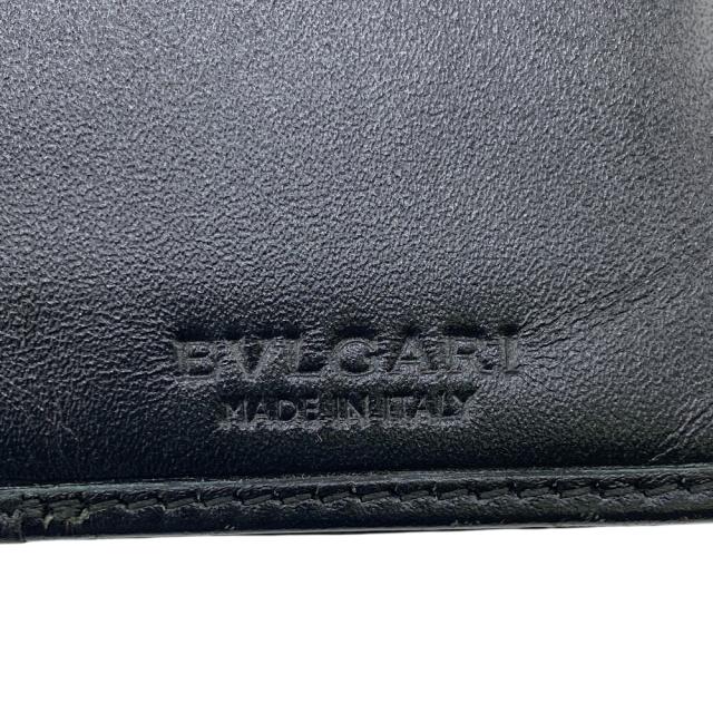 ブルガリ　長財布　財布　ウォレット　ウィークエンド　グレー　PVC BVLGARI 長財布 ウィークエンド 黒 グレー PVC ラウンド