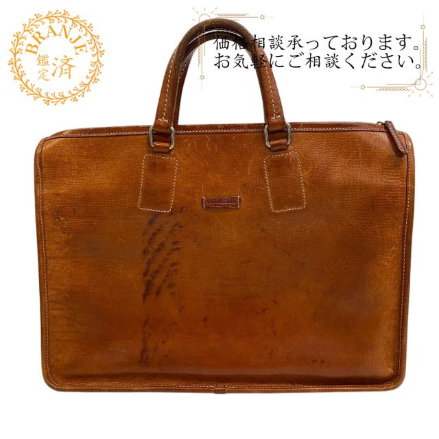 ダニエル&ボブ　ブラウンレザー ビジネスバッグ Daniel & Bob - ダニエルアンドボブ ビジネスバッグ ブリーフ