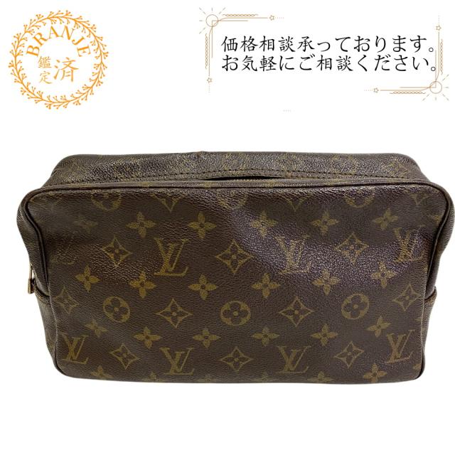 ルイヴィトン トゥルーストワレット モノグラム 化粧ポーチ M47524 Louis Vuitton 定番，SALE LOUIS VUITTON ルイヴィトン モノグラム トゥルースト