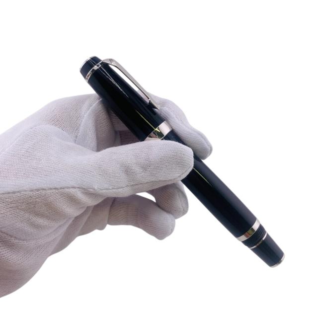 モンブラン ボエム 万年筆 ペン先14K ブラック シルバー MONTBLANC