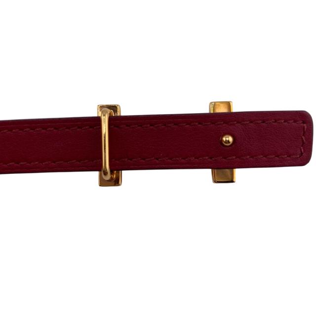 エルメス HERMES ベルト ミニミニ Hベルト クイズ 2016年 アイボリー