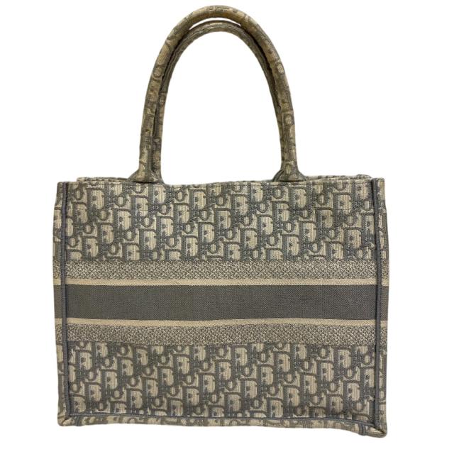 クリスチャンディオール ブックトート ミディアム オブリーク 極美品