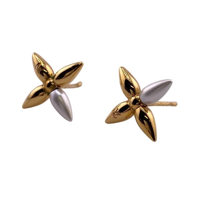 LOUIS VUITTON ゴールドスタッドピアス LOUIS VUITTON ピアス