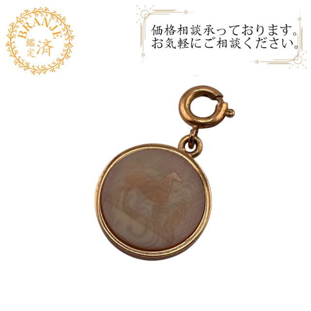 HERMES エルメス ネックレストップ コロゾ GP ペンダントトップ