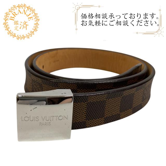 ルイ・ヴィトン ダミエレザーベルト た*や様 Louis Vuitton ダミエ